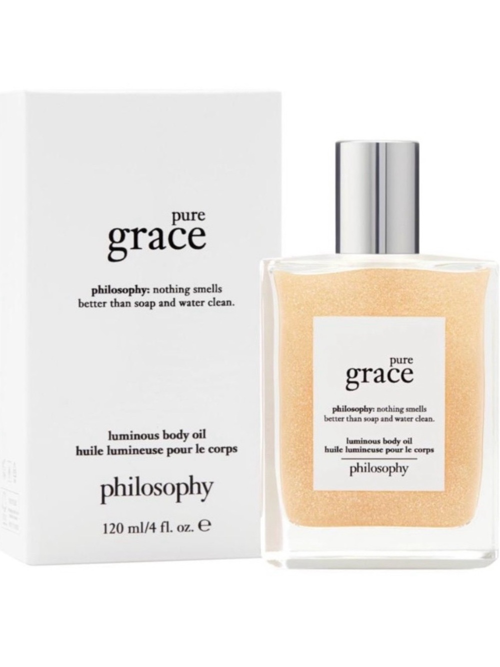 Philosophy Pure Grace Body Oil- NEW 
4 Fl. Oz